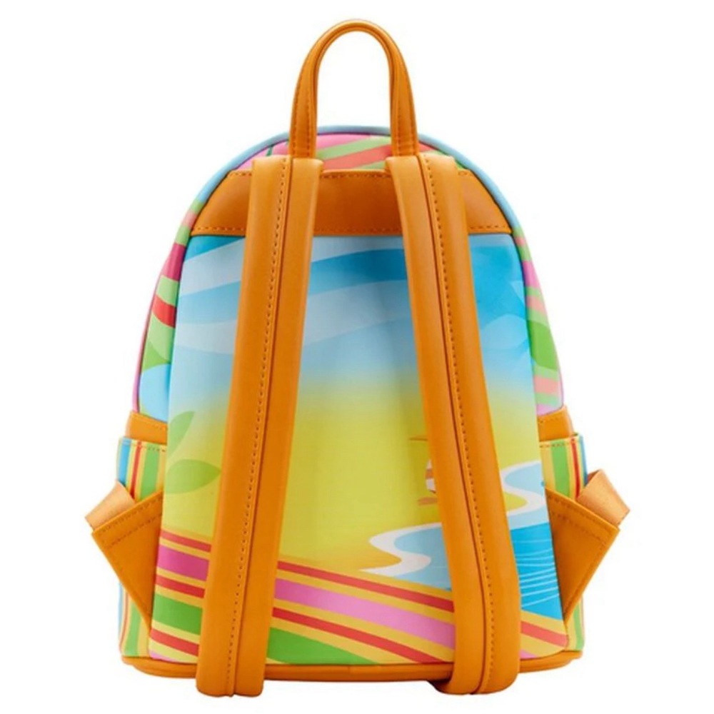 NWT RARE 3 Caballeros Beach Scene Loungefly Backpack - Picture 2 of 4